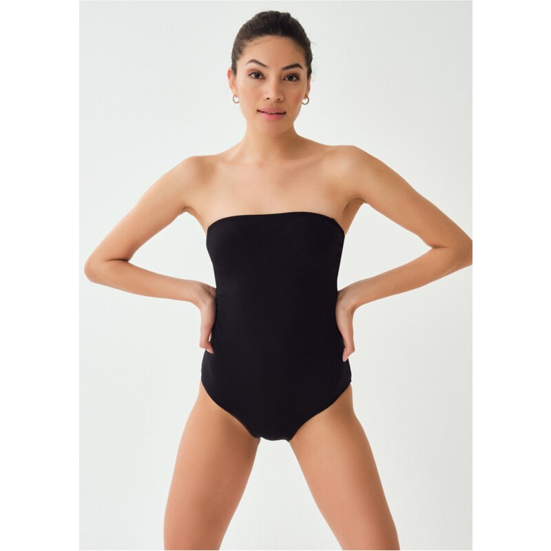 Dagi Black Strapless Swimwear 107059822