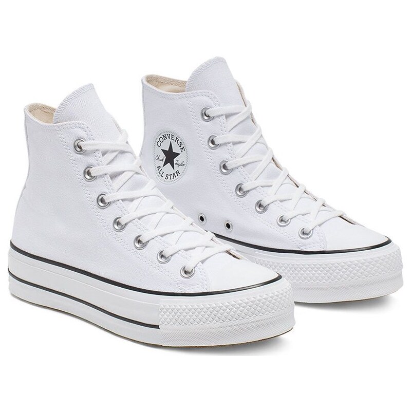 Kecky Converse dámské, bílá barva, 560846C-OPTICAL.WH