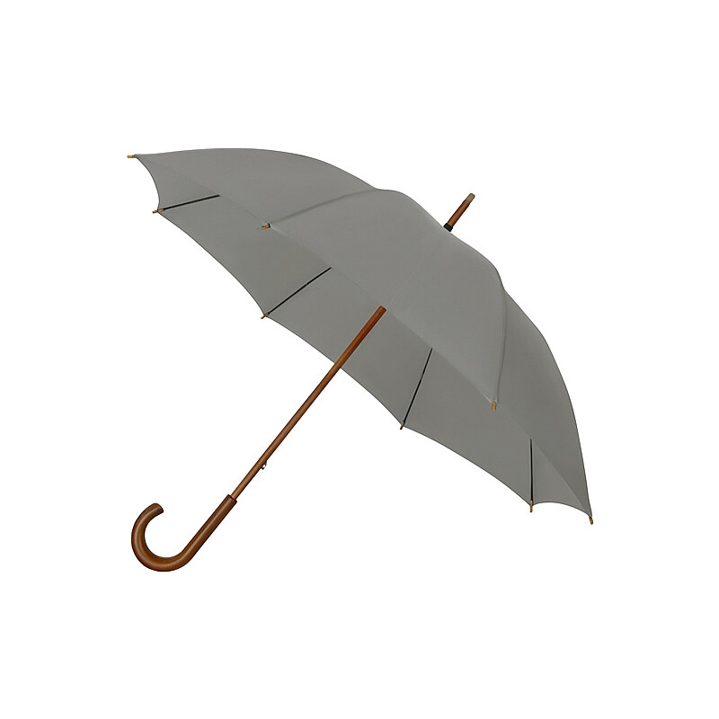 ECO by Impliva Mistral ECO holový deštník šedý