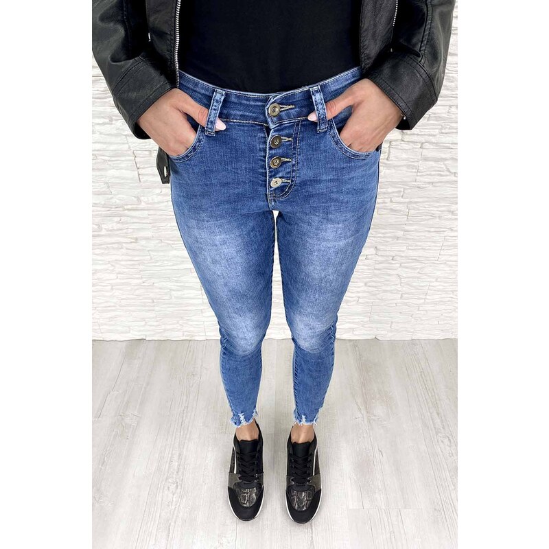 Gourd jeans Modré džíny GD6803-Y