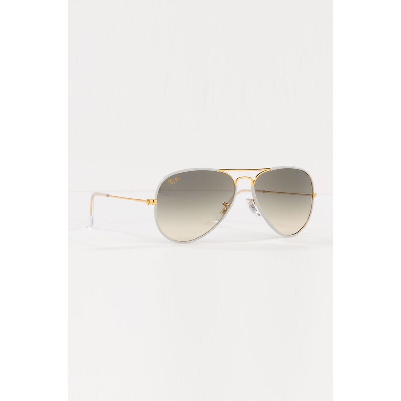 Sluneční brýle Ray-Ban AVIATOR FULL COLOR zlatá barva, 0RB3025JM