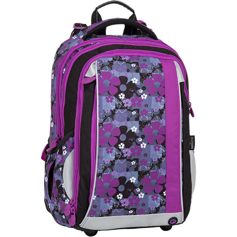 Bagmaster květinový školní batoh