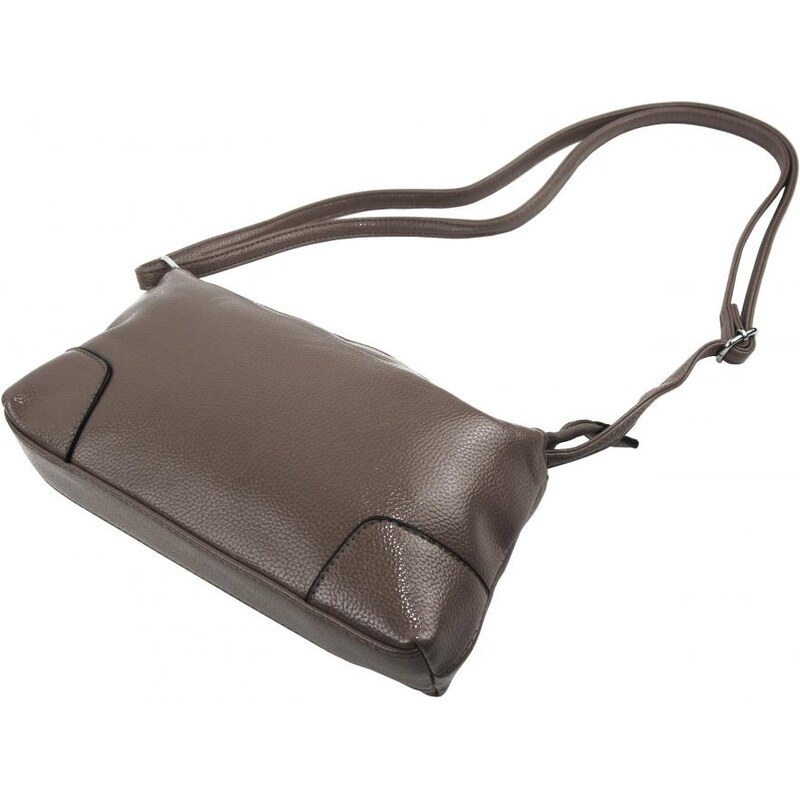 Sun-bags Podélná menší dámská crossbody kabelka H0515 šedohnědá