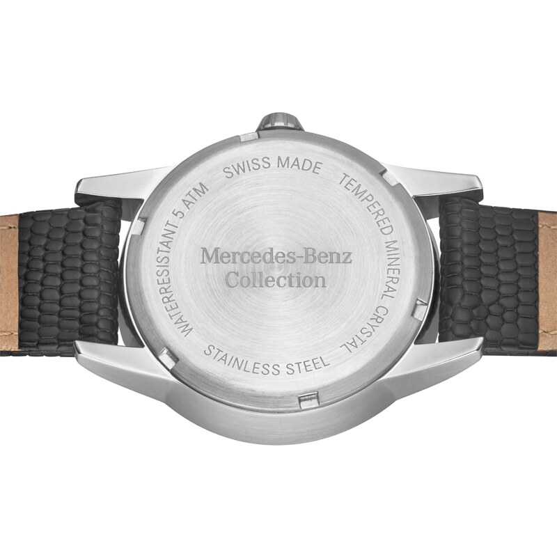 Mercedes-Benz Dámské náramkové hodinky Glamour Mark 2 stříbrno-černé  B66041922 - GLAMI.cz