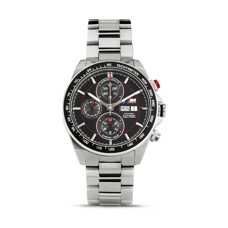 BMW M Pánské náramkové hodinky Chrono automatické - stříbrné 80262406695 -  GLAMI.cz