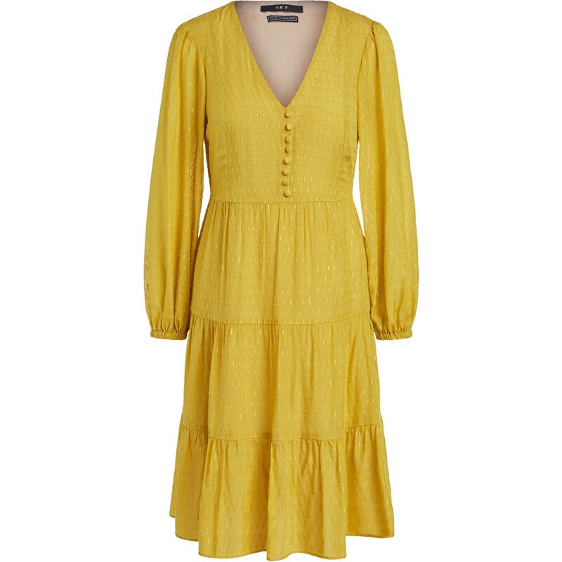 SET Šaty citronová