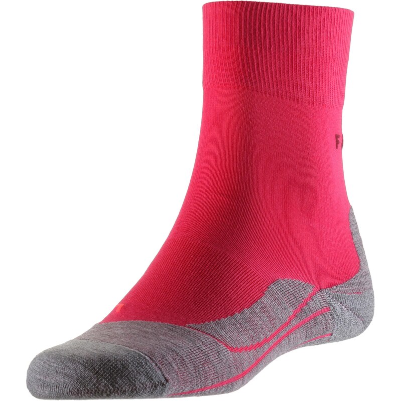 FALKE Sportovní ponožky šedý melír / pink