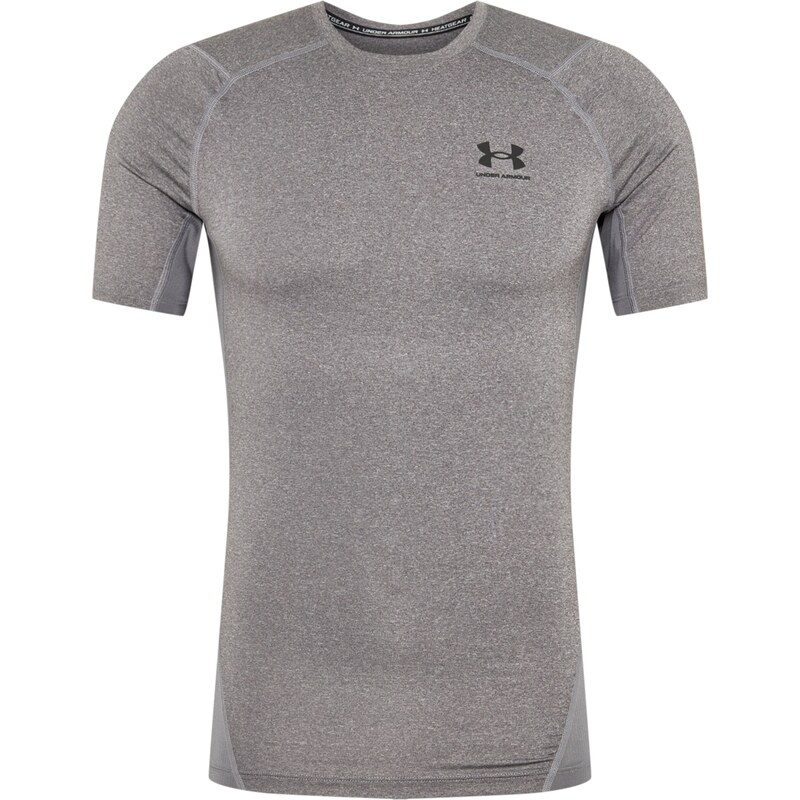 UNDER ARMOUR Funkční tričko šedý melír / černá / bílá