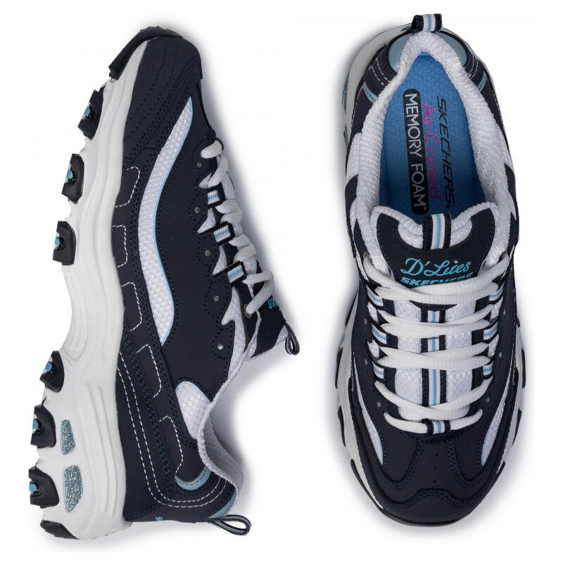 Dámské Boty Skechers D´Lites Life Saver 11860 Navy/White 51851562