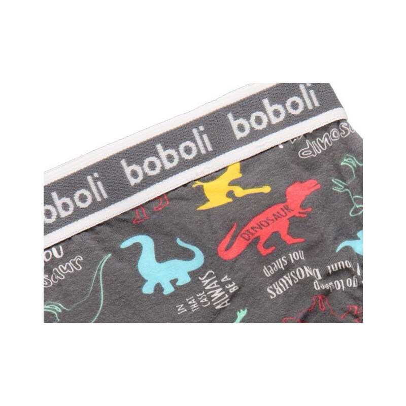 Boboli Chlapecké slipy s Dinosaury 3ks barevné