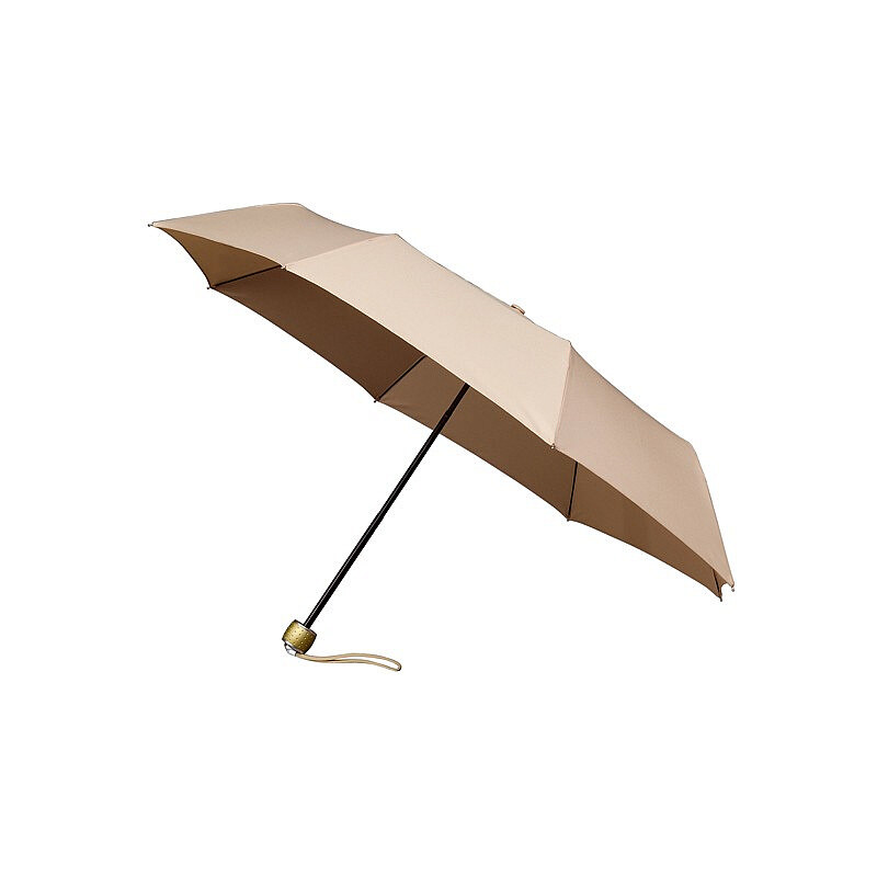 miniMAX Dámský skládací deštník FASHION béžový
