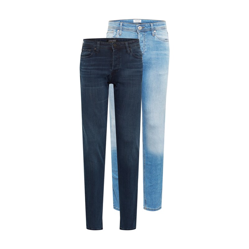 JACK & JONES Džíny JJIGlenn JJOriginal modrá džínovina / tmavě