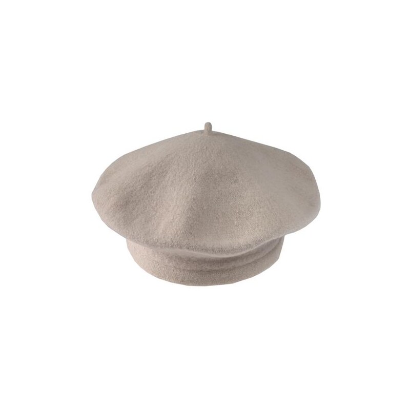 rádiovka, baret vlněný, béžový 93101.13 56990202