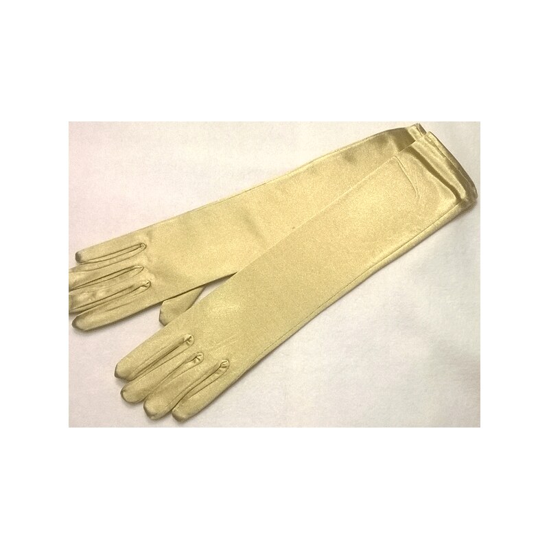 rukavice dámské, společenské zlaté 48376.z