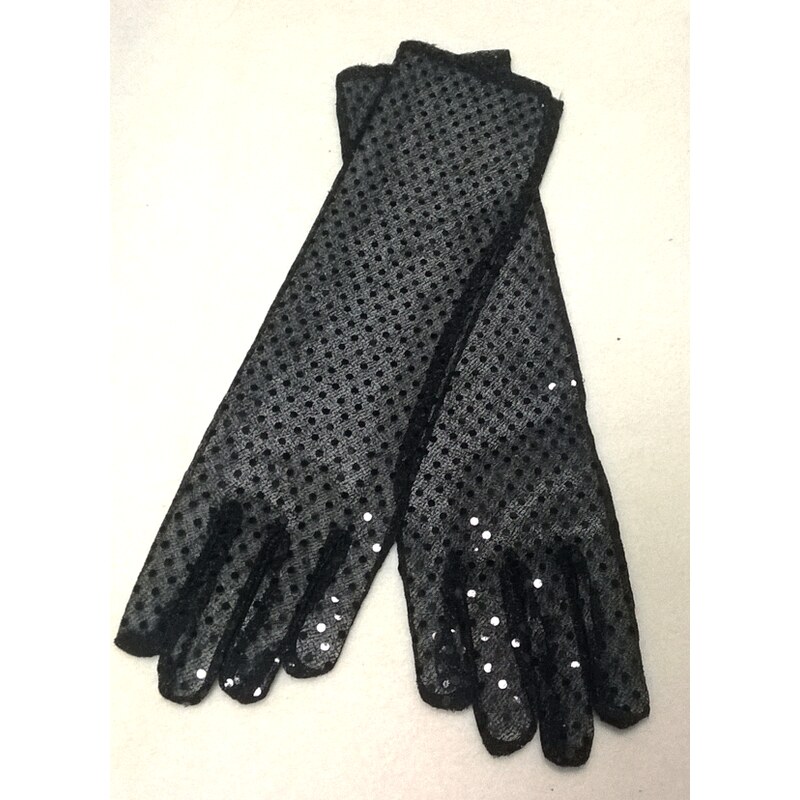 rukavice dámské, společenské, černé 48331.1
