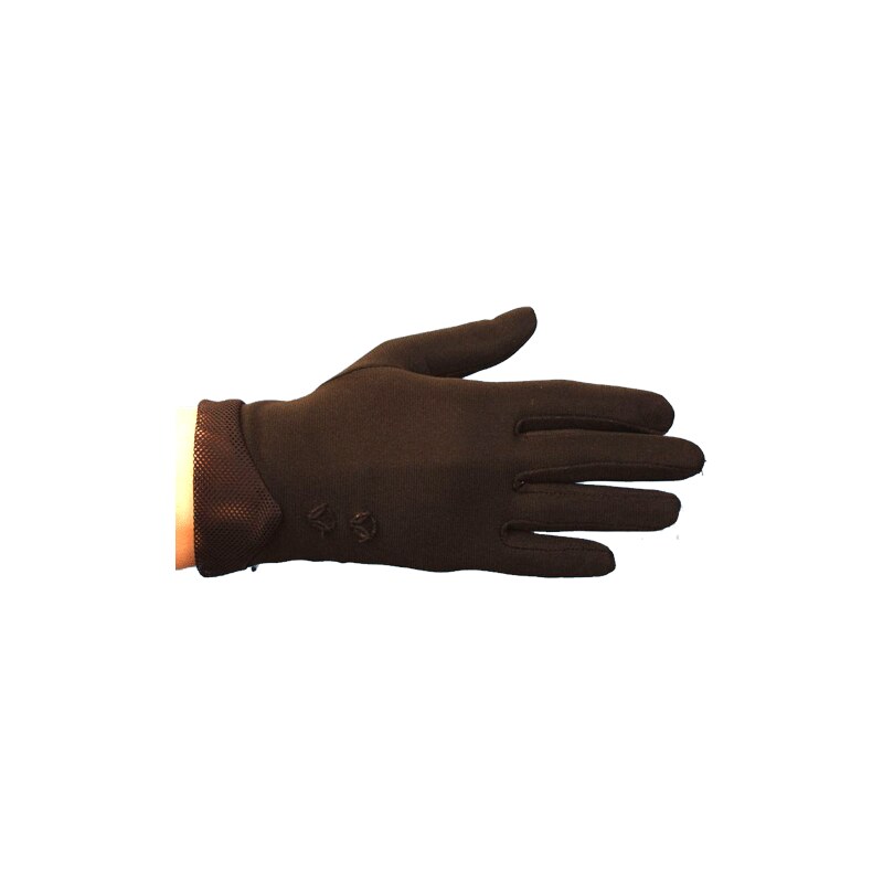 rukavice dámské společenské vycházkové černé 48334
