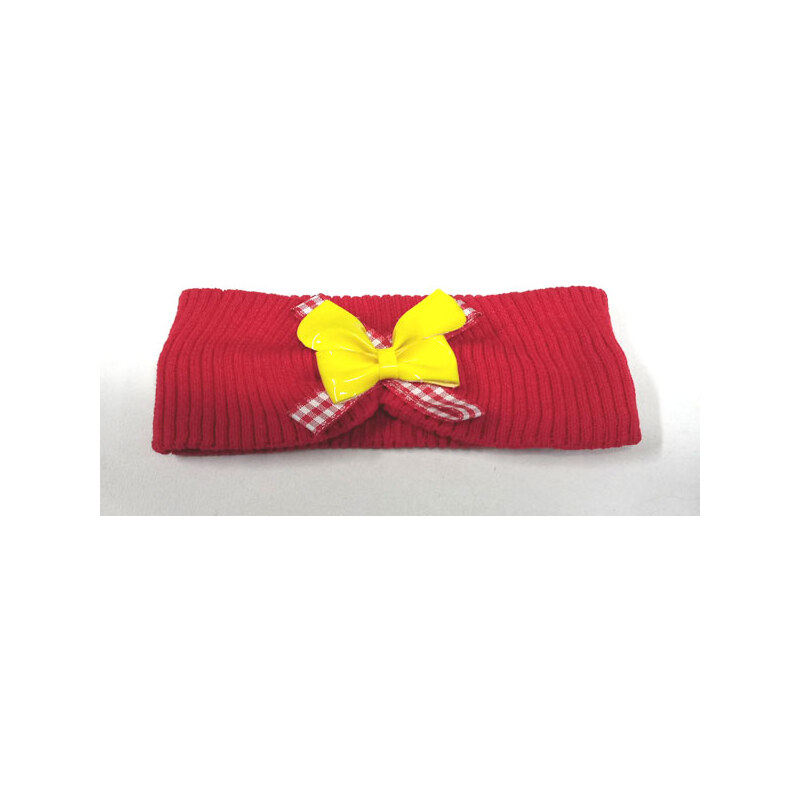 čelenka dětská dívčí červená A 003 56990959