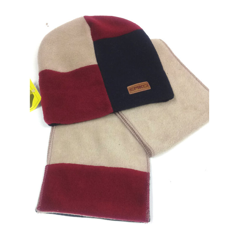 šála čepice chlapecká zimní fleece S 124