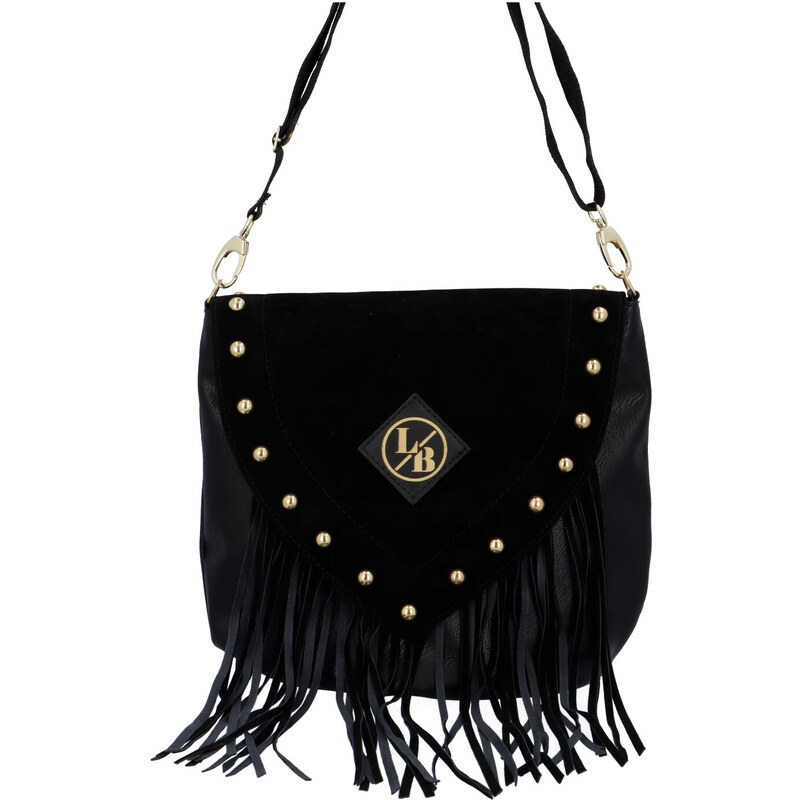 Laura Biaggi Stylová dámská crossbody Country Laura B., černá 59094394