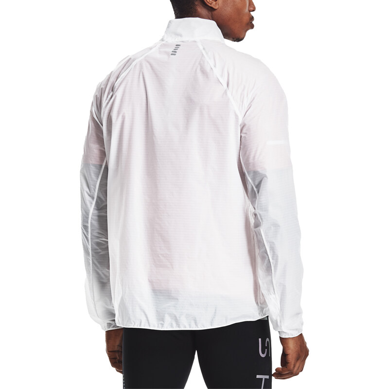 Bunda Under Armour UA Impasse Flow 1/2 Zip-WHT 1361143-100