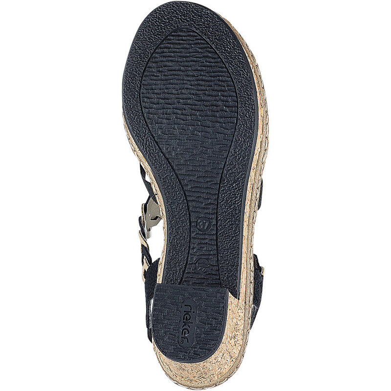 Dámské sandály RIEKER 638C7-00 černá
