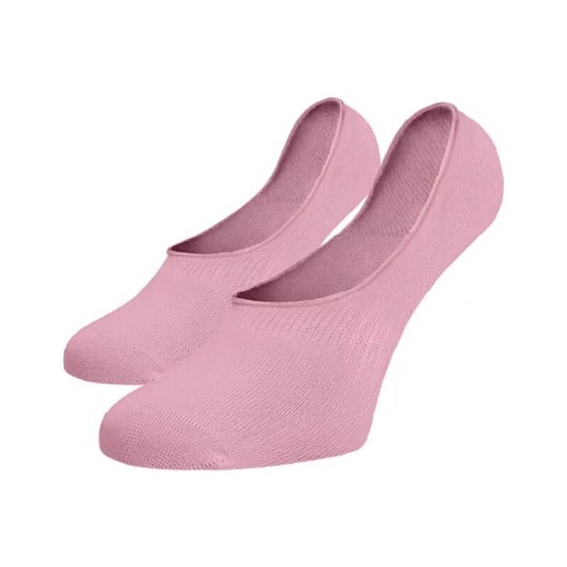 Benami Neviditelné ponožky ťapky světle růžové