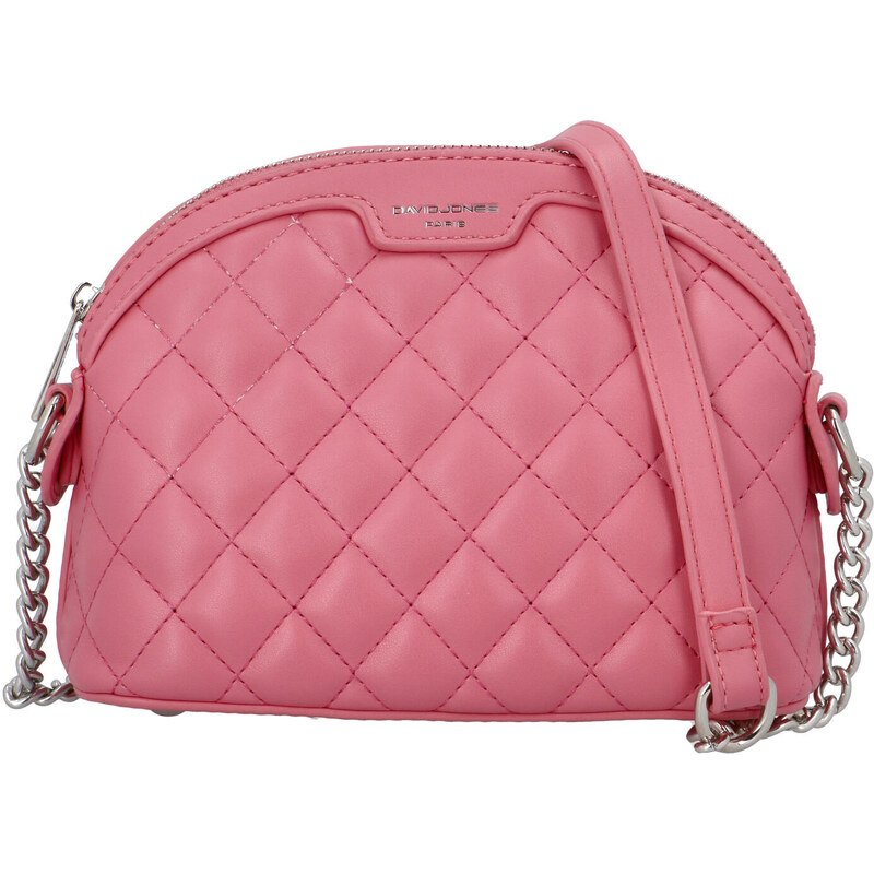 David Jones Prošívaná crossbody kabelka Nicole, fuchsia