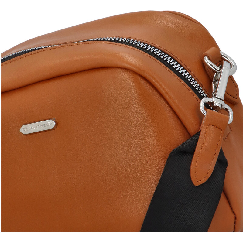 David Jones Nadčasové módní crossbody Sadia, koňakové