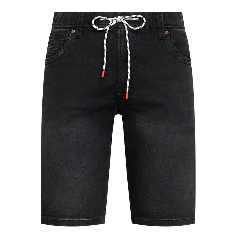 Pepe Jeans pánské denim černé kraťasy JAGGER SHORT BLACK