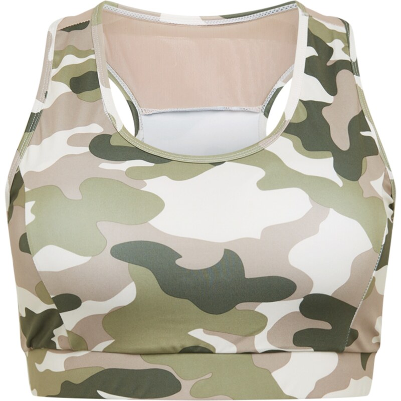Urban Classics Podprsenka khaki / mix barev