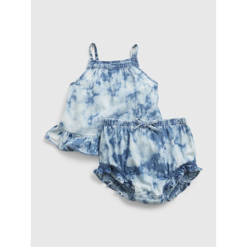 GAP Baby set tie-dye denim outfit set - Holky