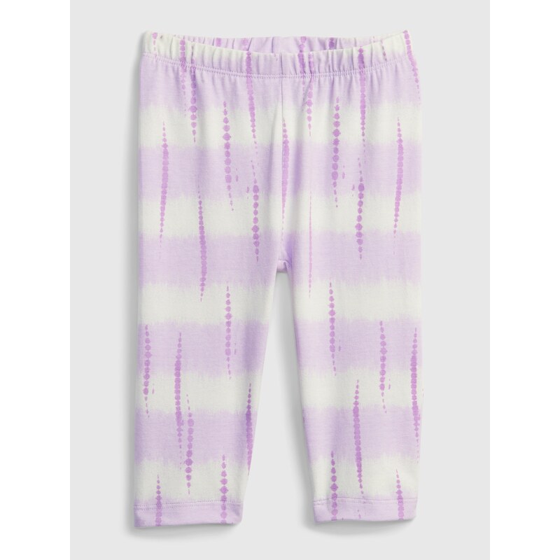 GAP Dětské legíny organic cotton crop leggings - Holky