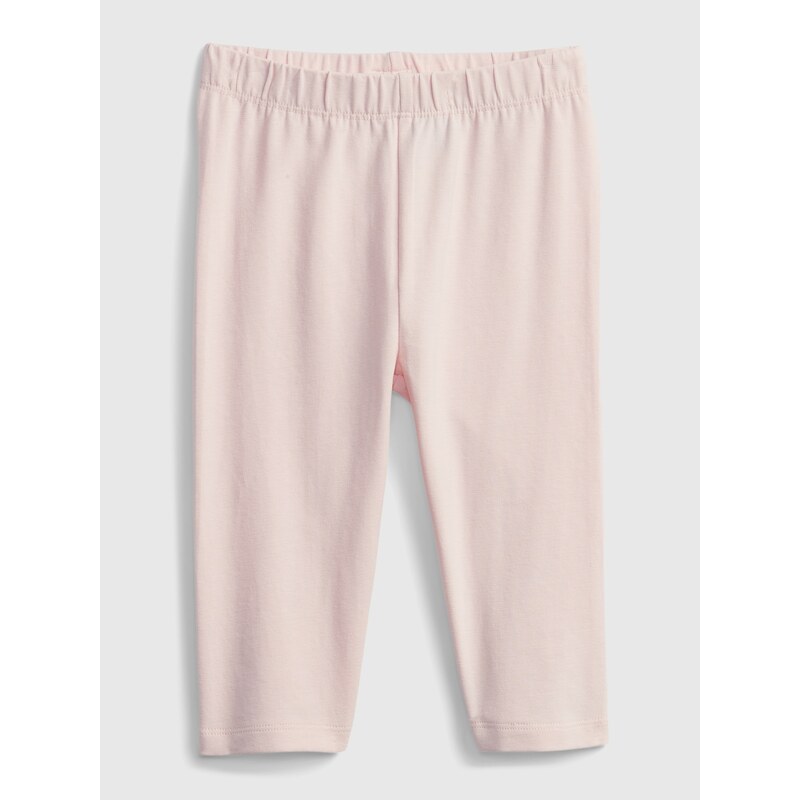 GAP Dětské legíny organic cotton crop leggings - Holky