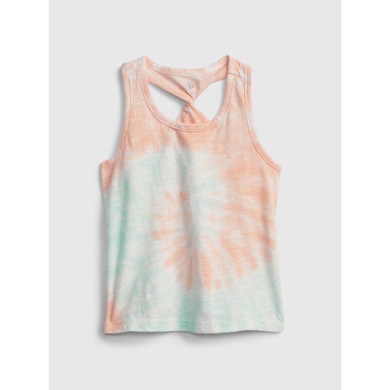 GAP Dětský top twist back tank - Holky