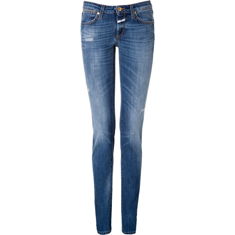 Closed Distressed Juli Skinny Jeans