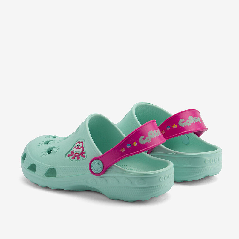 COQUI LITTLE FROG Lt. mint/Lt. fuchsia (20/21 - 27/28)