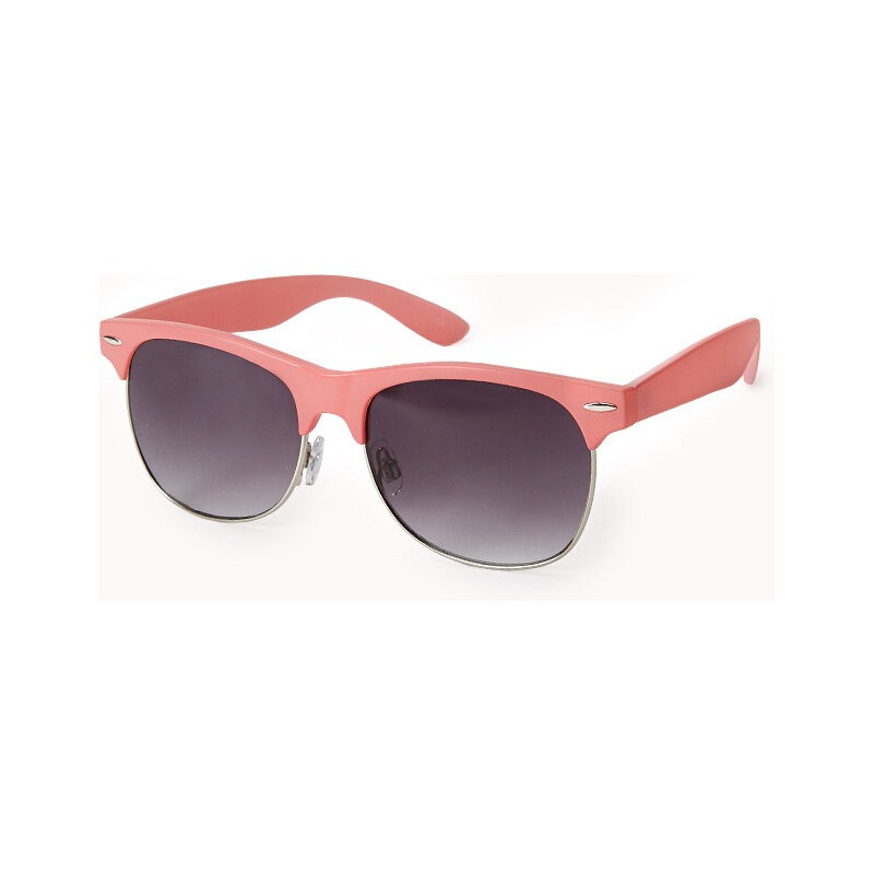Forever 21 F1358 Half-Frame Square Sunglasses