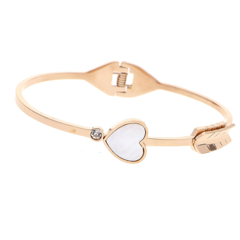 Ewena Dámský náramek Pink Gold 107588094