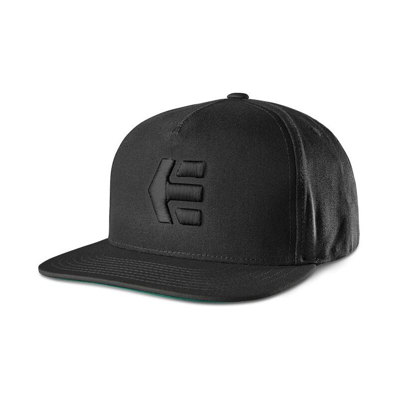 KŠILTOVKA ETNIES Icon Snapback - černá