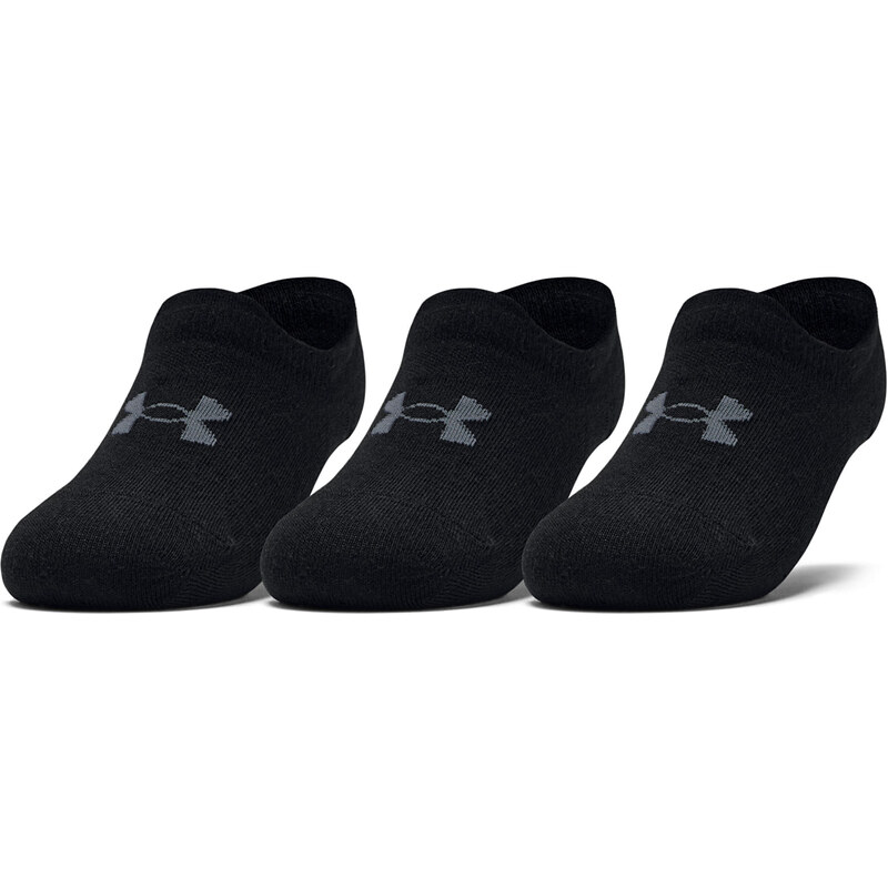 Pánské ponožky Under Armour Ultra Low 3-Pack Socks Black