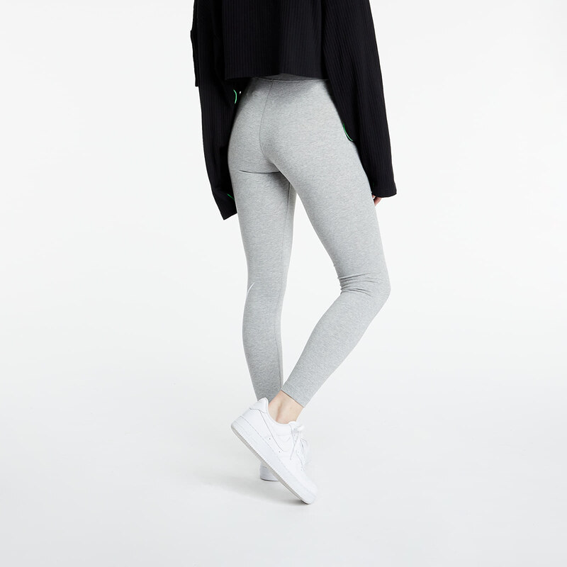 Dámské legíny Nike Sportswear W Essential High-Rise Leggings Dk Grey Heather/ White