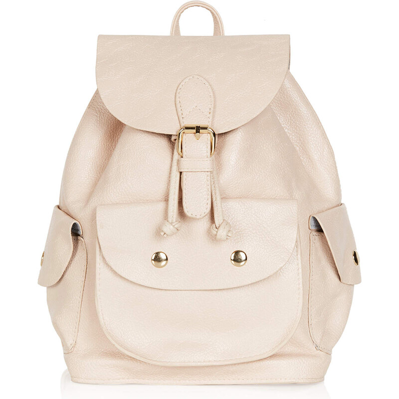 Topshop Suede Backed Mini Backpack