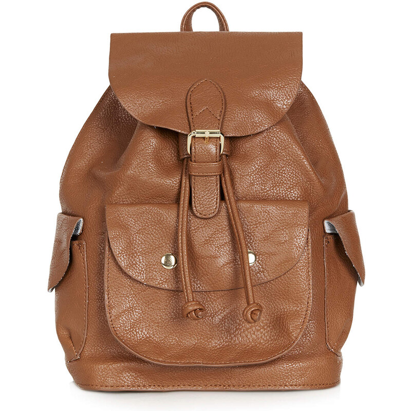Topshop Suede Backed Mini Backpack