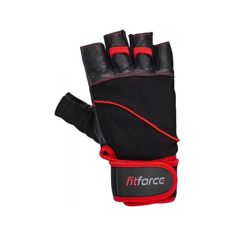 Fitforce FERAL Kožené fitness rukavice