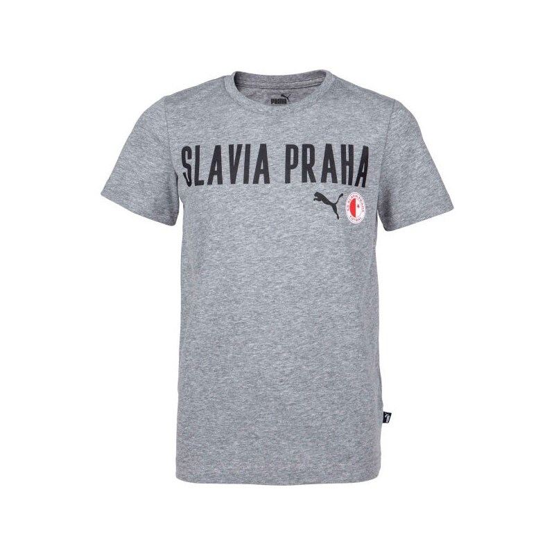 Puma SLAVIA PRAGUE GRAPHIC TEE Chlapecké triko