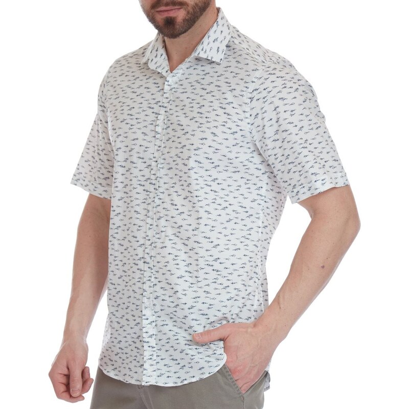 W. Wegener 5970 slim fit modré