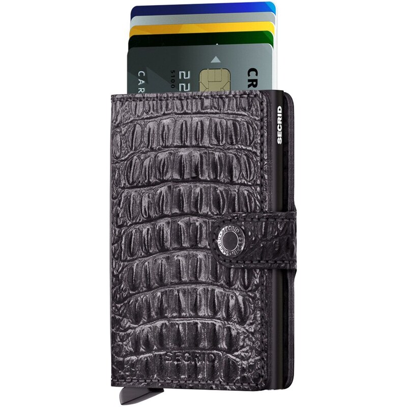 Kožená peněženka Secrid dámská, černá barva