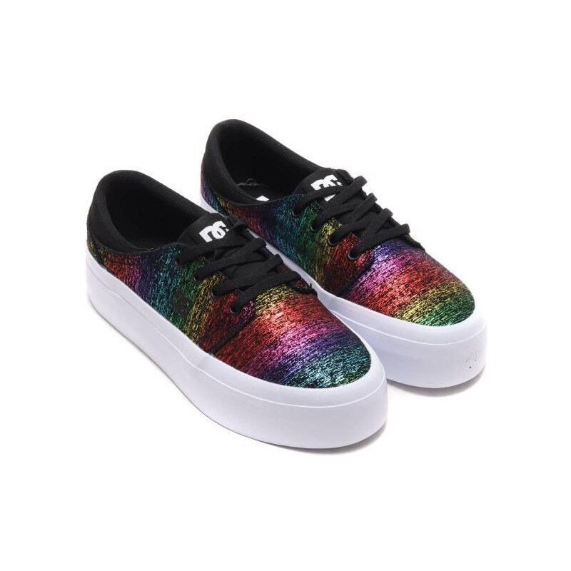 DC Shoes Boty DC Trase Platform rainbow