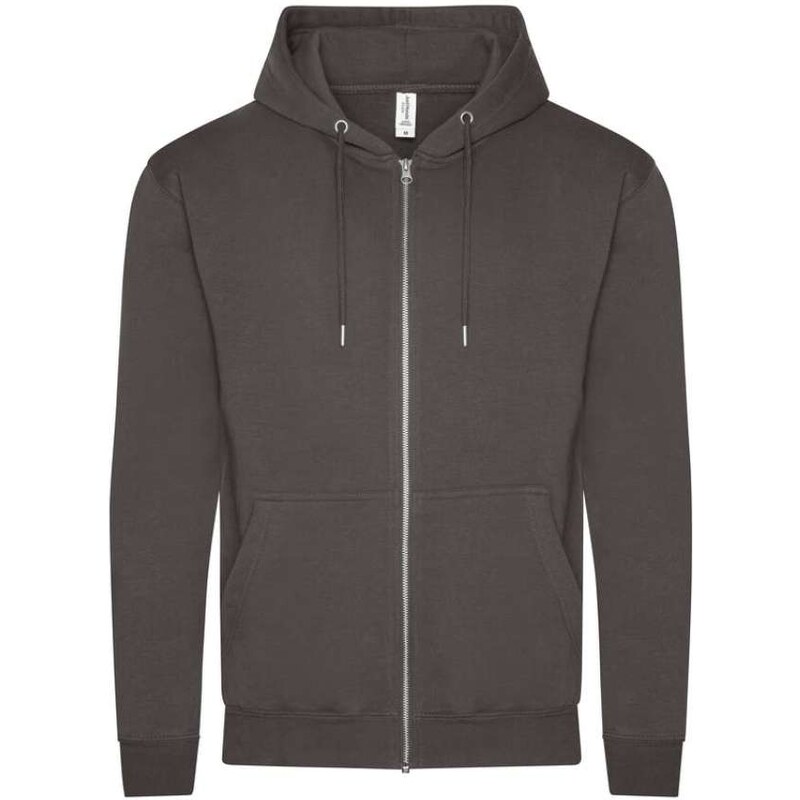 Just Hoods Unisex organická mikina na zip Zoodie –