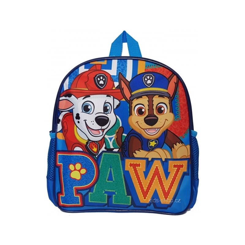 Setino Dětský / chlapecký batoh Tlapková patrola Paw Patrol - modrý / 31 x 27 x 10 cm